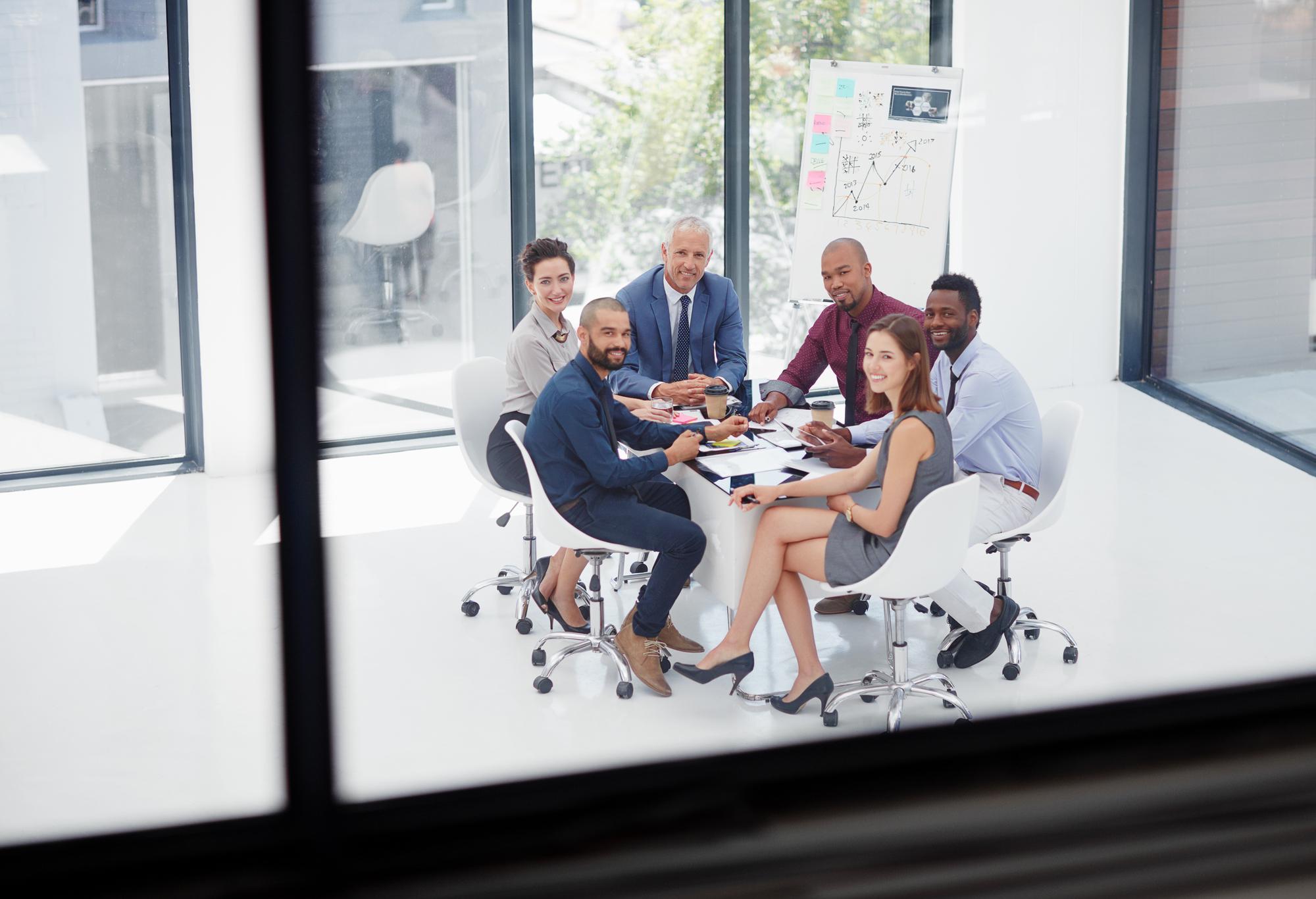 Business consulting team analyzing digital transformation strategies for Malaysian companies